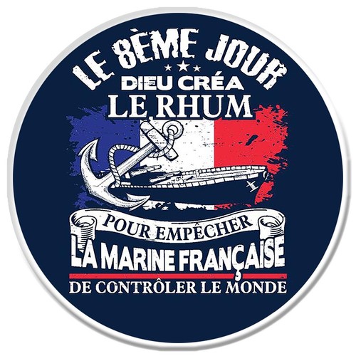 Autocollant marine nationale - autocollant,