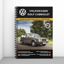 VW GOLF CABRIOLET : CAHIER DE