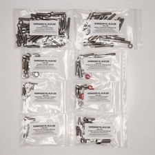 KAWASAKI KL KLR 250 1985-2005 Kit vis BTR inox moteur complet KL250 KLR250