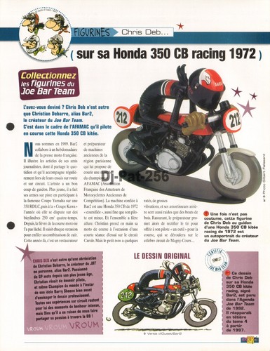 Fiche moto honda 350 - moto, twin