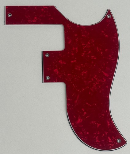 Ply red pearl pickguard - 4,