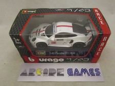 VOITURE 1/43 PORSCHE 911 RSR - BURAGO (vendeur pro)