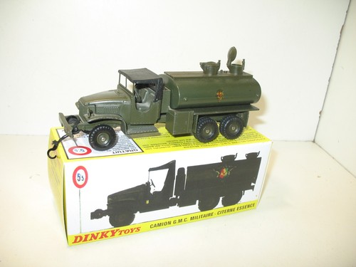 Dinky toys camion gmc citerne - dinky,