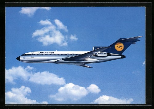 Carte postale lufthansa - carte,
