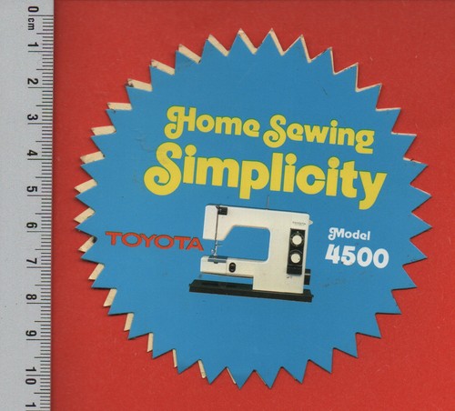 Toyota home sewing - toyota,