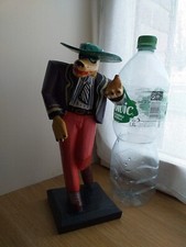Grande figurine du loup de Tex