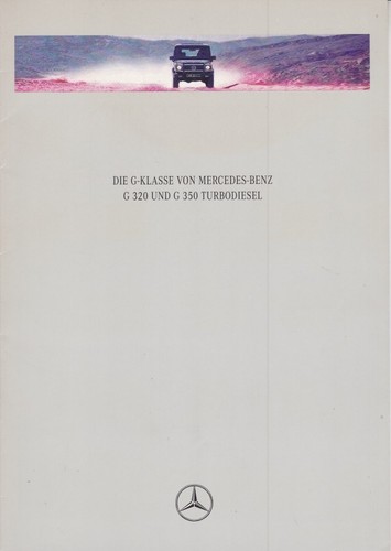 Catalogue brochure mercedes - brochure,