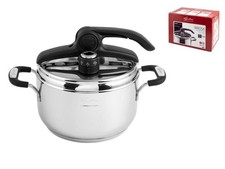 Casserole À Pression LAGOSTINA Briosa Easyup En Acier 5 Litres
