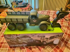 1:12 Scale 6x6 All-Terrain Military Radio Controlled  Truck