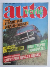 AUTO VERTE 4X4 N° 15 /Strakit-Yam / Irish Trophy / 1000 pistes/Chevy pick-up 6,2
