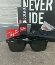 Ray-Ban Wayfarer RB2140 901 50-22 Sunglasses - Black/Green