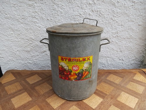Ancien stérilisateur zinc - stérilisateur, en
