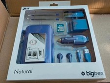 Pack accessoires housse pochette Nintendo 3DS dslite dsi Natural BigBen complet 
