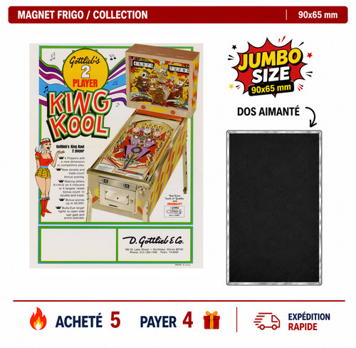 Magnet frigo king - magnet,