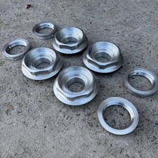 bbs RC090 Aluminum Hexes Center Caps Set Of 4