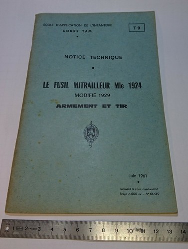 Notice sur fusil - notice, le