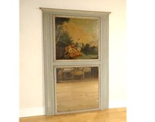 Trumeau Louis XVI miroir glace