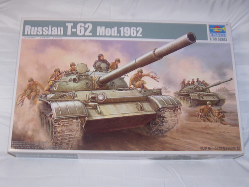 Trumpeter soviet t 62 - 1/35, t-62
