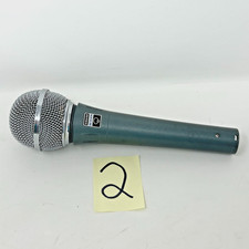 SHURE BETA 87A supercardioid microphone vintage vocal mic tested works band