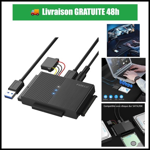 Adaptateur sata ide usb 0 - ide, 3.0