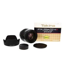 Tokina AT-X 24-200mm F/3.5-5.6 Aspherical D Autofocus Lens For Nikon SLR Cameras