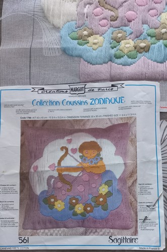 Kit tapisserie coussin - tapisserie,
