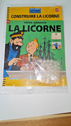 Tintin construire licorne - la,