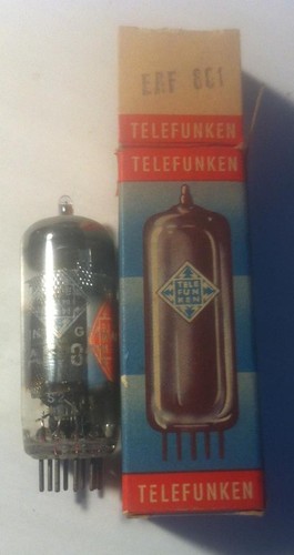 Radio tube eaf801 telefunken - radio,