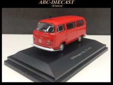 VW T2 Bus Pompier Rouge 1972 -