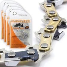 4x Chaîne de Scie Pleine Burin 30cm 3/8 LP 1,3 45 Pour pour Bosch AKE30B AKE30LI