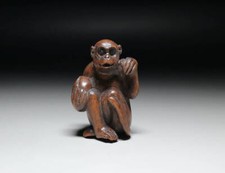 Ancien singe japonais NETSUKE