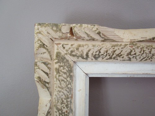 Petit cadre bois sculpté - cadre,