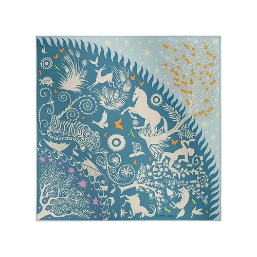 Hermes foulard cachemire et - foulard,