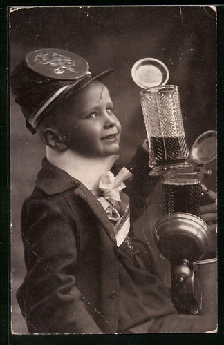 Carte postale garçon - , en