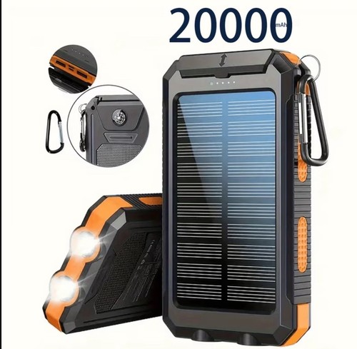 Batterie externe solaire - batterie,