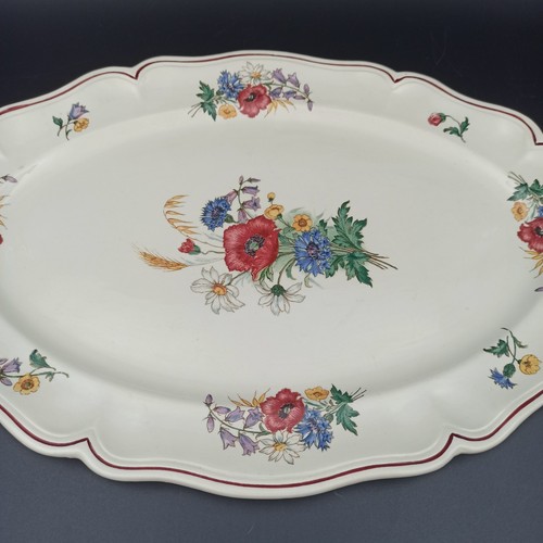 Sarreguemines grand plat - -,