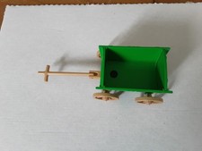 Playmobil Chariot En Bois Vert