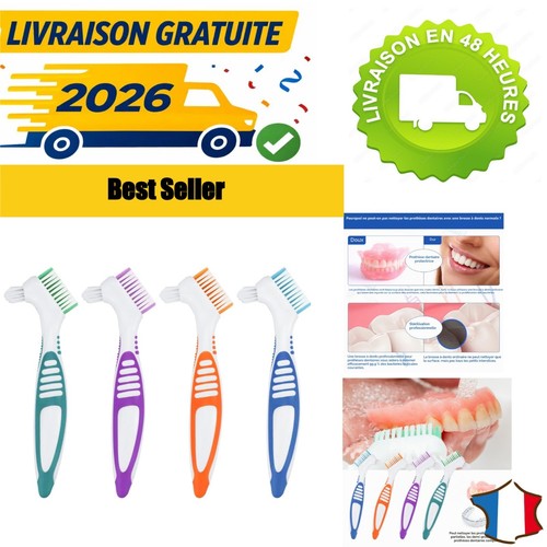 Lot brosses à dentier - de,