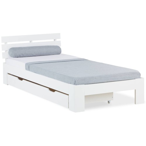 Cadre lit bois 90x200 - bois,