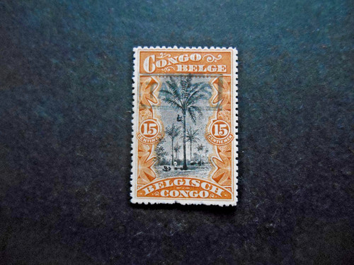 Timbre congo belge colonie - timbre, belge,