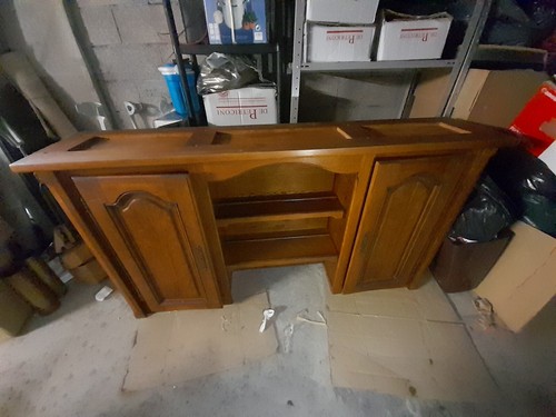 Buffet deux corps bois de - buffet,