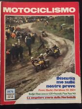 1976 Motorcycle Magazine No. 2 Harley Davidson SS 250 Italjet Suzuki Van Van 90