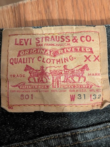 Levi 501 jean - -, made