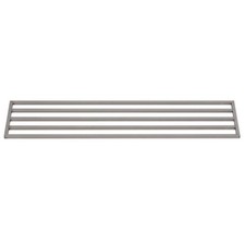 Étagère inox murale ajourée (L)1400 x (P)400 mm, support non inclus