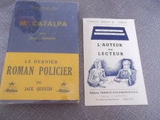 Jack Quentin: "Mr Catalpa" EO -1947-