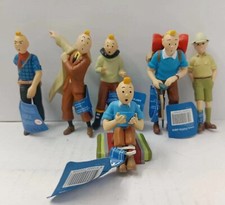 lot of 8 The Adventures of Tintin Figure loose 4cm-9cm