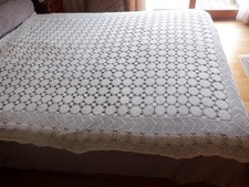 Linge ancien COUVRE-LIT ou