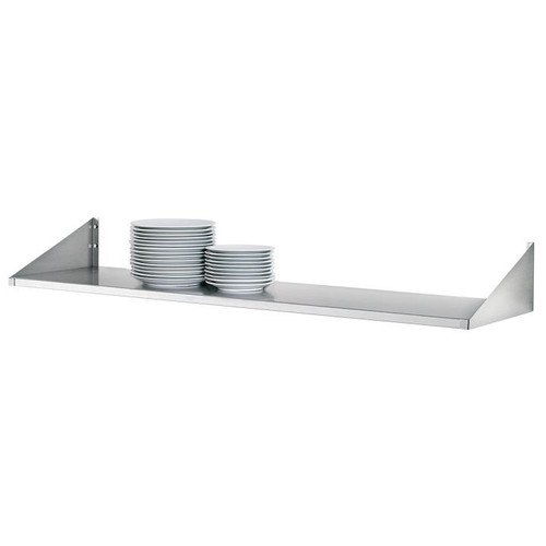 étagère inox murale - inox, à
