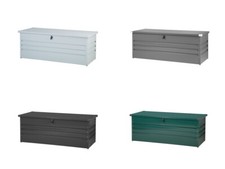 Stahlbox Coffre de Jardin Boîte Rangement pour Coussin à Malle à Outils