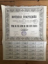 RARE = HOURDIS TABLETS 1892 (F)